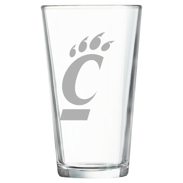 University of Cincinnati Polar Camel 16 oz. Pint Mixing Glass
