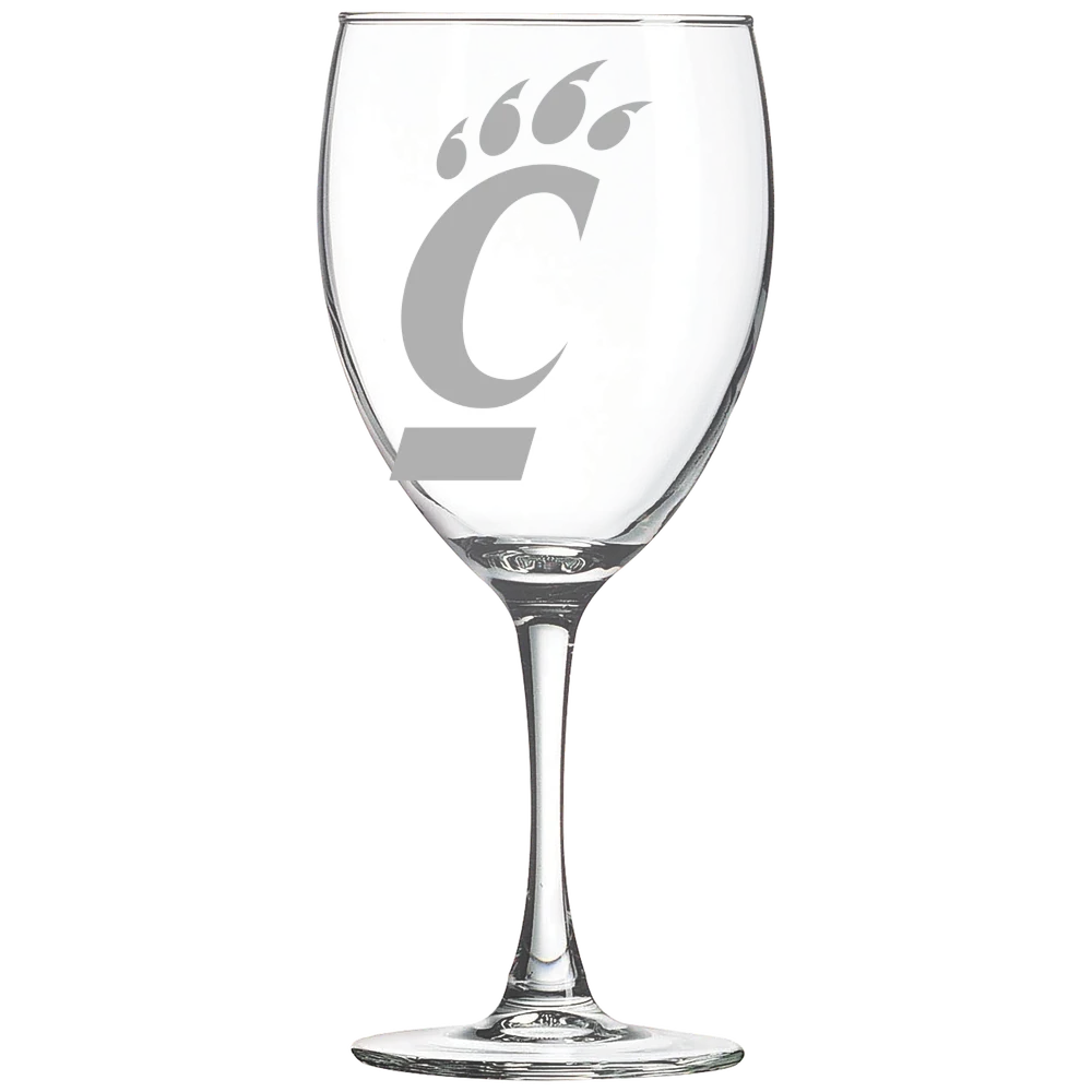 University of Cincinnati Polar Camel 10 1/2 oz. Wine Glass