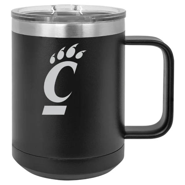 University of Cincinnati Polar Camel 15 oz. Mug with Slider Lid
