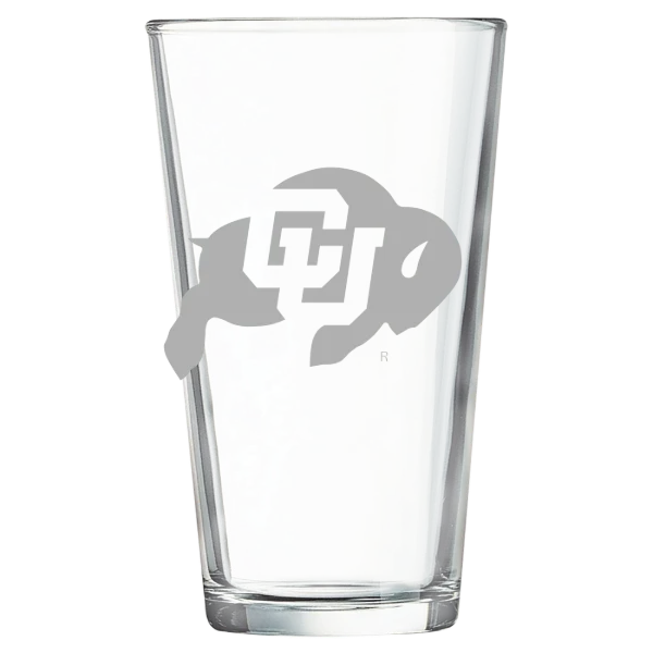 University of Colorado Boulder Polar Camel 16 oz. Pint Mixing Glass