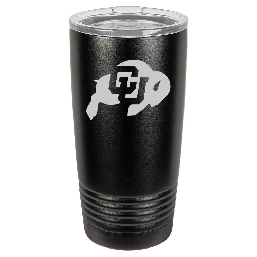 University of Colorado Boulder Polar Camel 20 oz. Ringneck Tumbler with Standard Lid