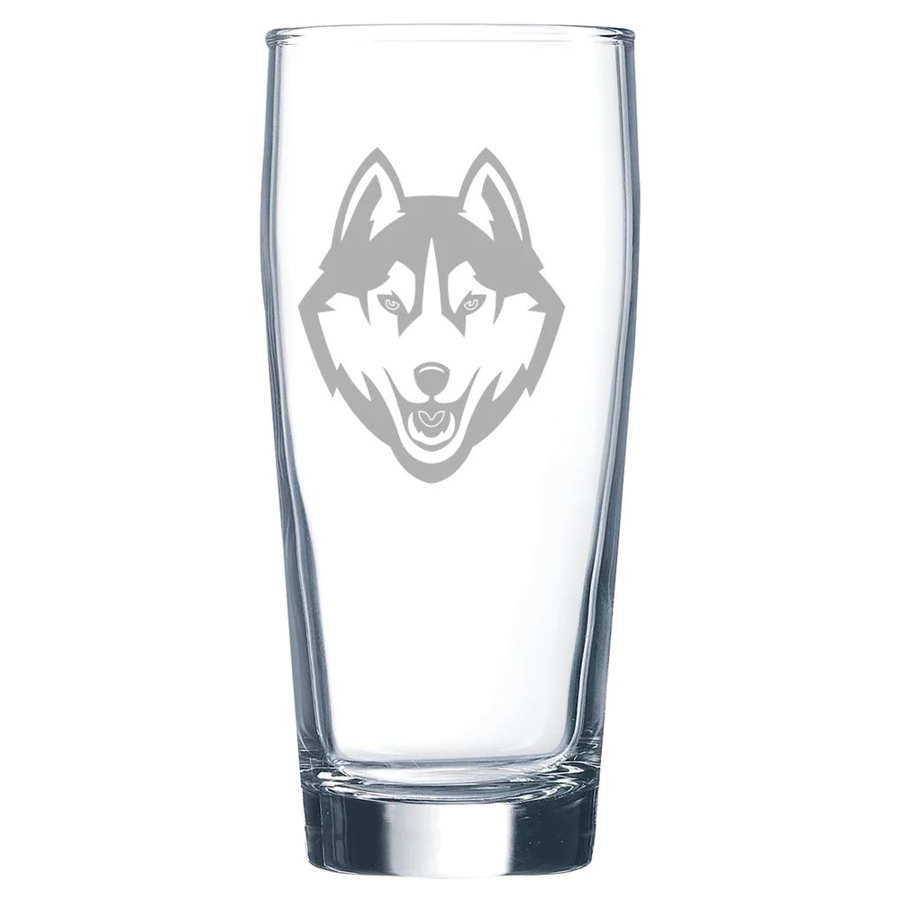 University of Connecticut Polar Camel 16 oz. Willi Becher Beer Glass
