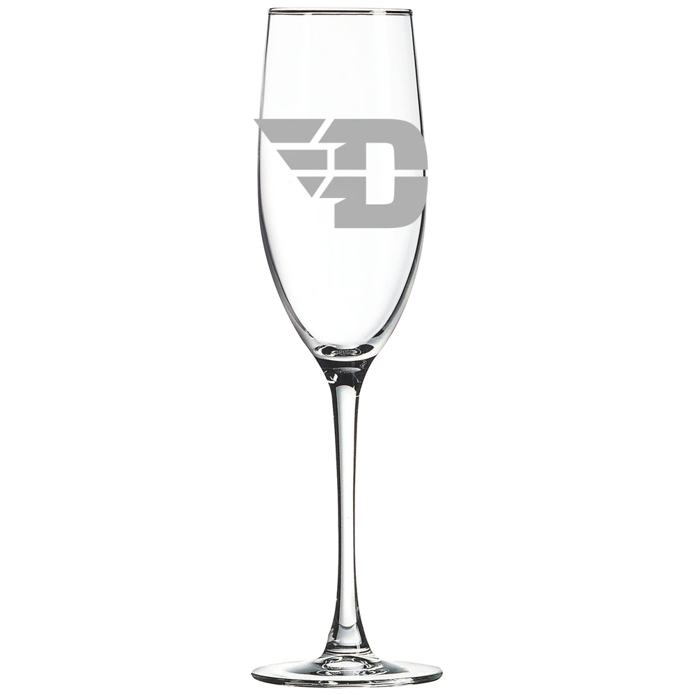 University of Dayton Polar Camel 8 oz. Champagne Flute