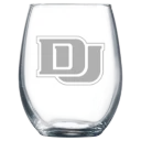 University of Denver Polar Camel 9 oz. Stemless Wine Glass