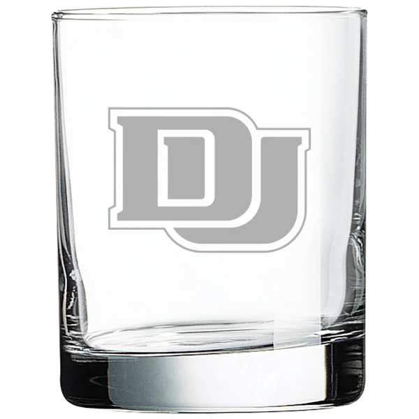 University of Denver Polar Camel 10 1/2 oz. On The Rocks Glass
