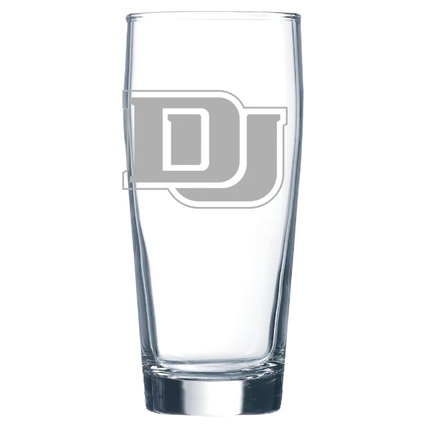 University of Denver Polar Camel 16 oz. Willi Becher Beer Glass