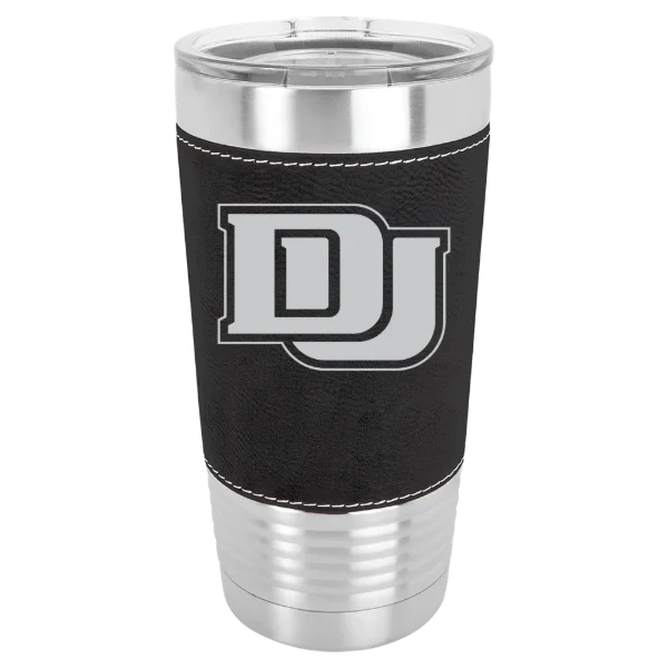 University of Denver Polar Camel 20 oz. Leatherette Grip Tumbler with Standard Lid