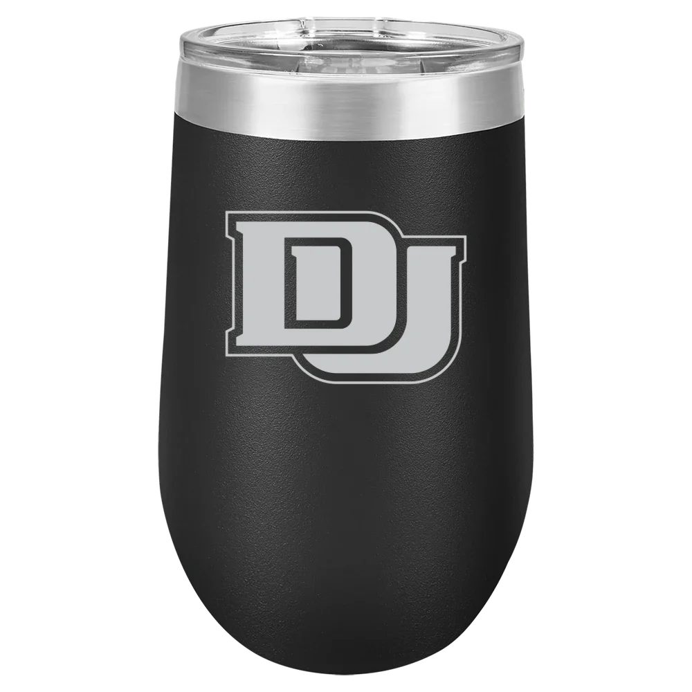 University of Denver Polar Camel 16 oz. Stemless Wine Tumbler