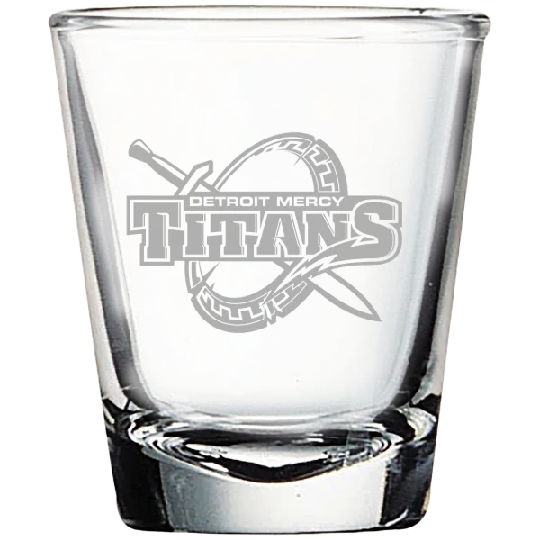 University of Detroit Mercy Polar Camel 1.7 oz. Shot Glass