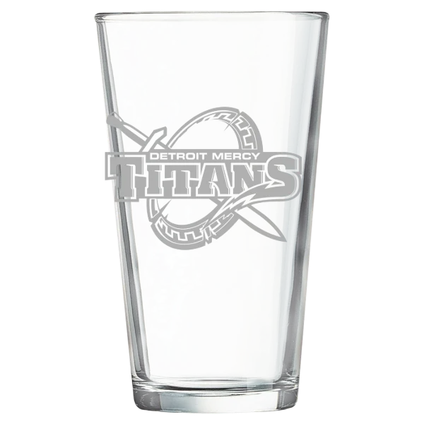 University of Detroit Mercy Polar Camel 16 oz. Pint Mixing Glass