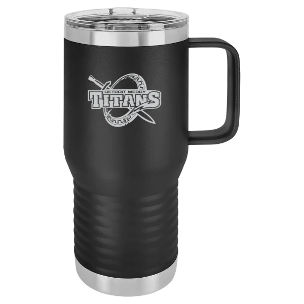 University of Detroit Mercy Polar Camel 20 oz. Travel Mug with Slider Lid
