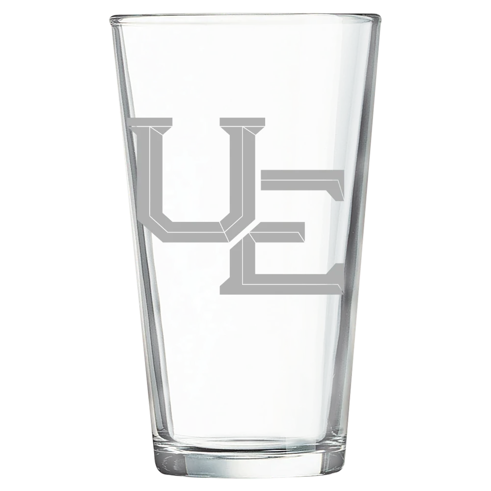 University of Evansville Polar Camel 16 oz. Pint Mixing Glass