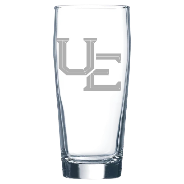University of Evansville Polar Camel 16 oz. Willi Becher Beer Glass