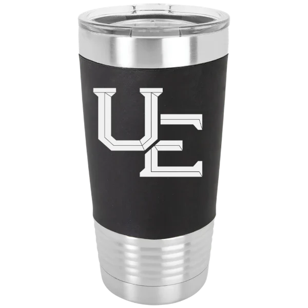 University of Evansville Polar Camel 20 oz. Silicone Grip Tumbler with Standard Lid