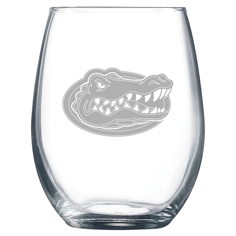 University of Florida Polar Camel 9 oz. Stemless Wine Glass