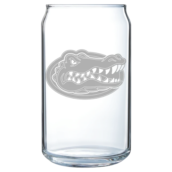 University of Florida Polar Camel 16 oz. Can Glass