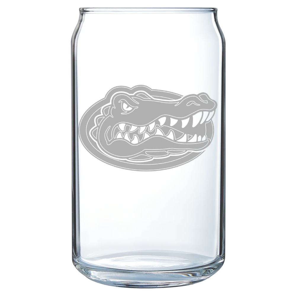 University of Florida Polar Camel 16 oz. Can Glass