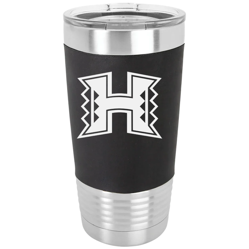 University of Hawaii, Manoa Polar Camel 20 oz. Silicone Grip Tumbler with Standard Lid