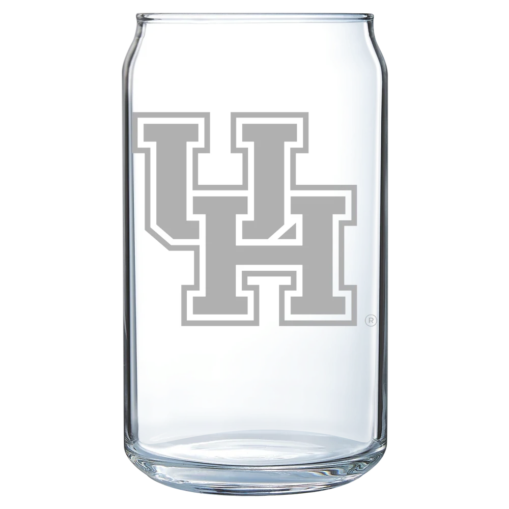 University of Houston Polar Camel 16 oz. Can Glass