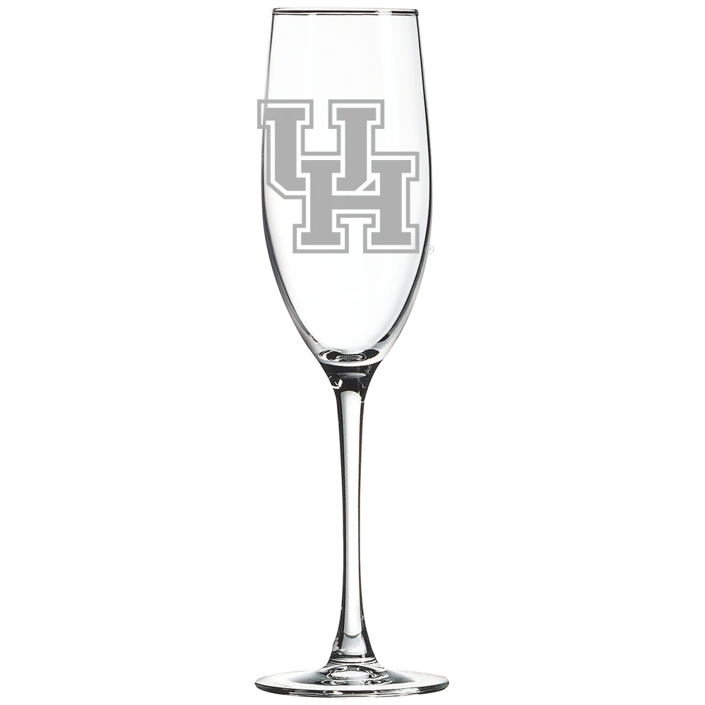 University of Houston Polar Camel 8 oz. Champagne Flute