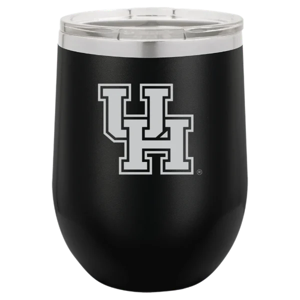 University of Houston Polar Camel 12 oz. Stemless Wine Tumbler