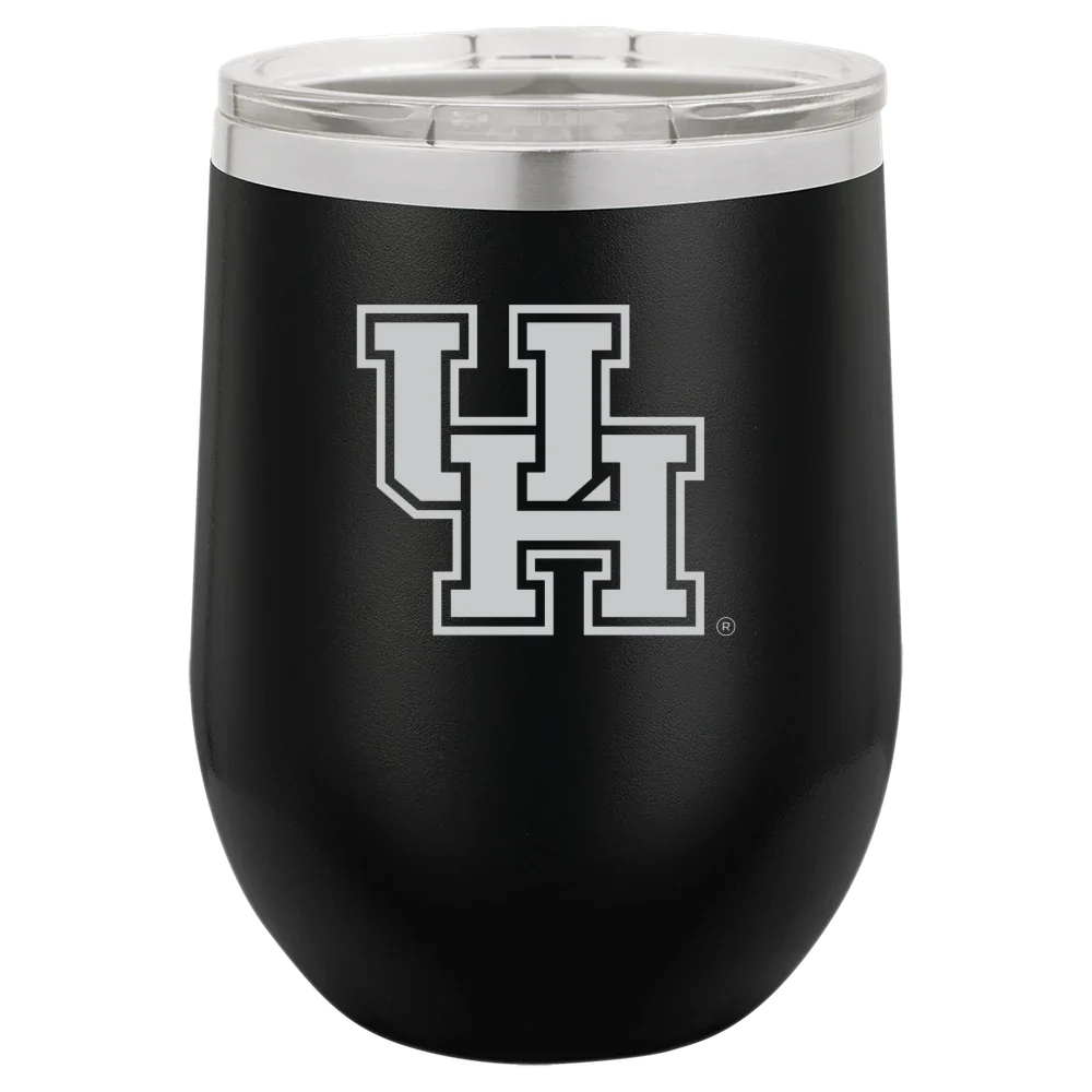 University of Houston Polar Camel 12 oz. Stemless Wine Tumbler