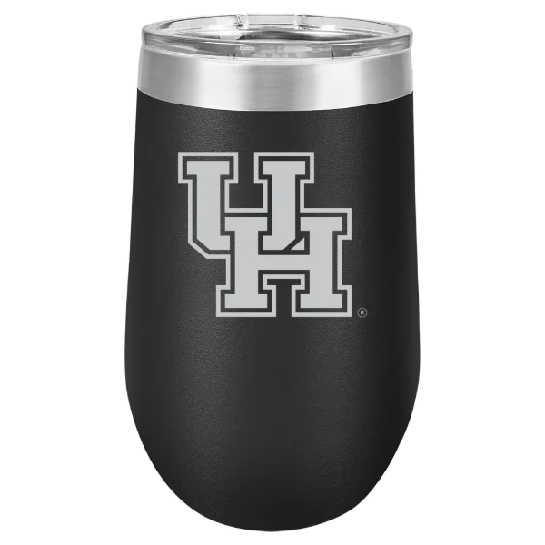 University of Houston Polar Camel 16 oz. Stemless Wine Tumbler