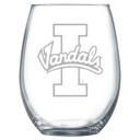 University of Idaho Polar Camel 15 oz. Stemless Wine Glass