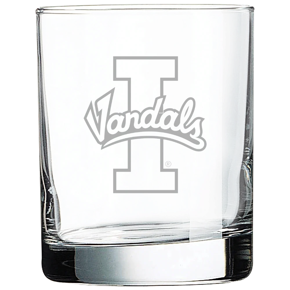 University of Idaho Polar Camel 10 1/2 oz. On The Rocks Glass