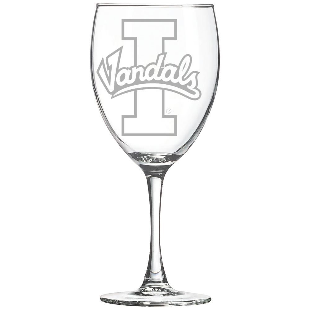University of Idaho Polar Camel 10 1/2 oz. Wine Glass