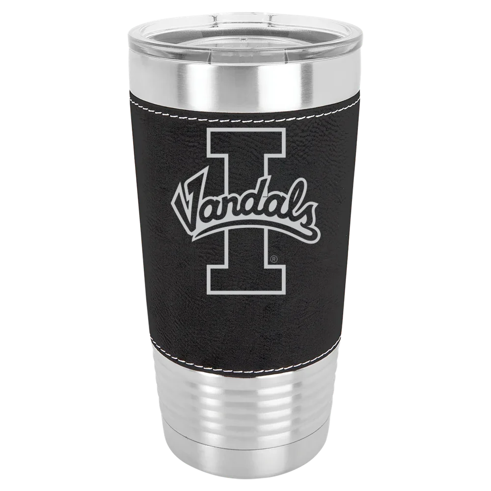 University of Idaho Polar Camel 20 oz. Leatherette Grip Tumbler with Standard Lid