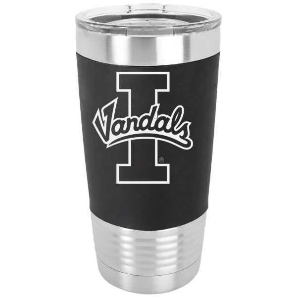 University of Idaho Polar Camel 20 oz. Silicone Grip Tumbler with Standard Lid