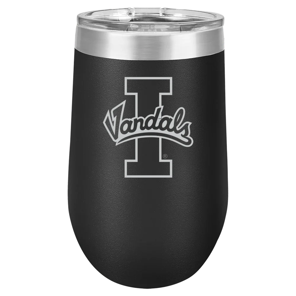University of Idaho Polar Camel 16 oz. Stemless Wine Tumbler