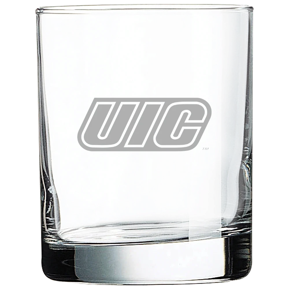 University of Illinois Chicago Polar Camel 10 1/2 oz. On The Rocks Glass