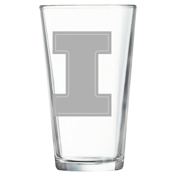 University of Illinois Urbana-Champaign Polar Camel 16 oz. Pint Mixing Glass
