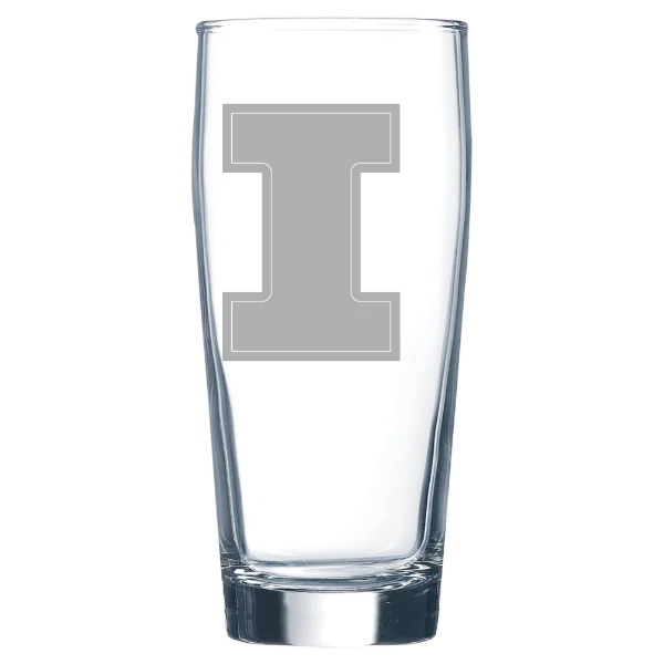 University of Illinois Urbana-Champaign Polar Camel 16 oz. Willi Becher Beer Glass