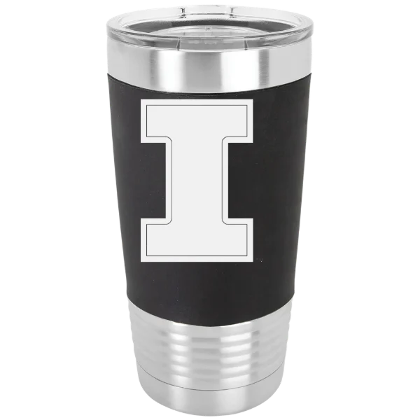 University of Illinois Urbana-Champaign Polar Camel 20 oz. Silicone Grip Tumbler with Standard Lid