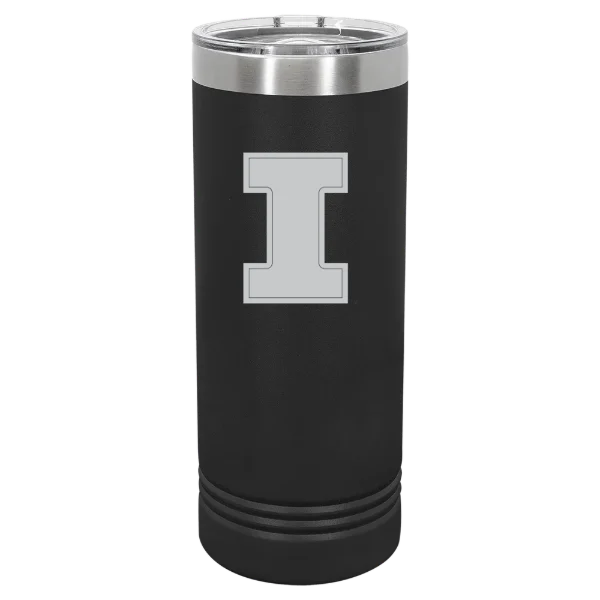 University of Illinois Urbana-Champaign Polar Camel 22 oz. Skinny Tumbler with Slider Lid