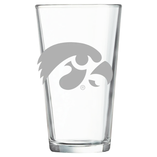 University of Iowa Polar Camel 16 oz. Pint Mixing Glass