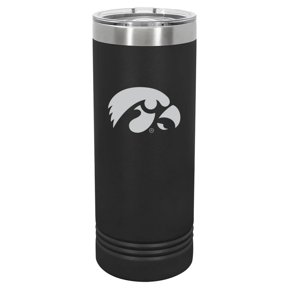 University of Iowa Polar Camel 22 oz. Skinny Tumbler with Slider Lid