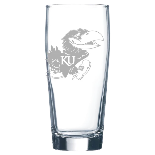 University of Kansas Polar Camel 16 oz. Willi Becher Beer Glass