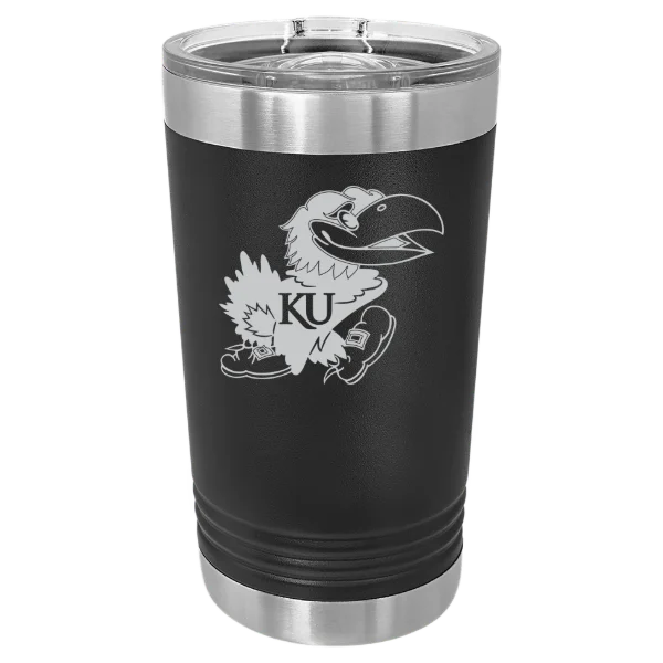 University of Kansas Polar Camel 16 oz. Pint Tumbler