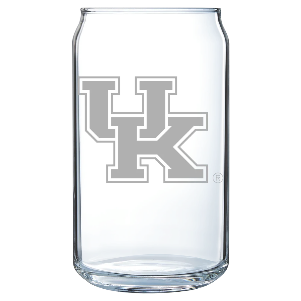 University of Kentucky Polar Camel 16 oz. Can Glass