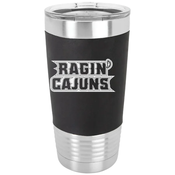 University of Louisiana at Lafayette Polar Camel 20 oz. Silicone Grip Tumbler with Standard Lid