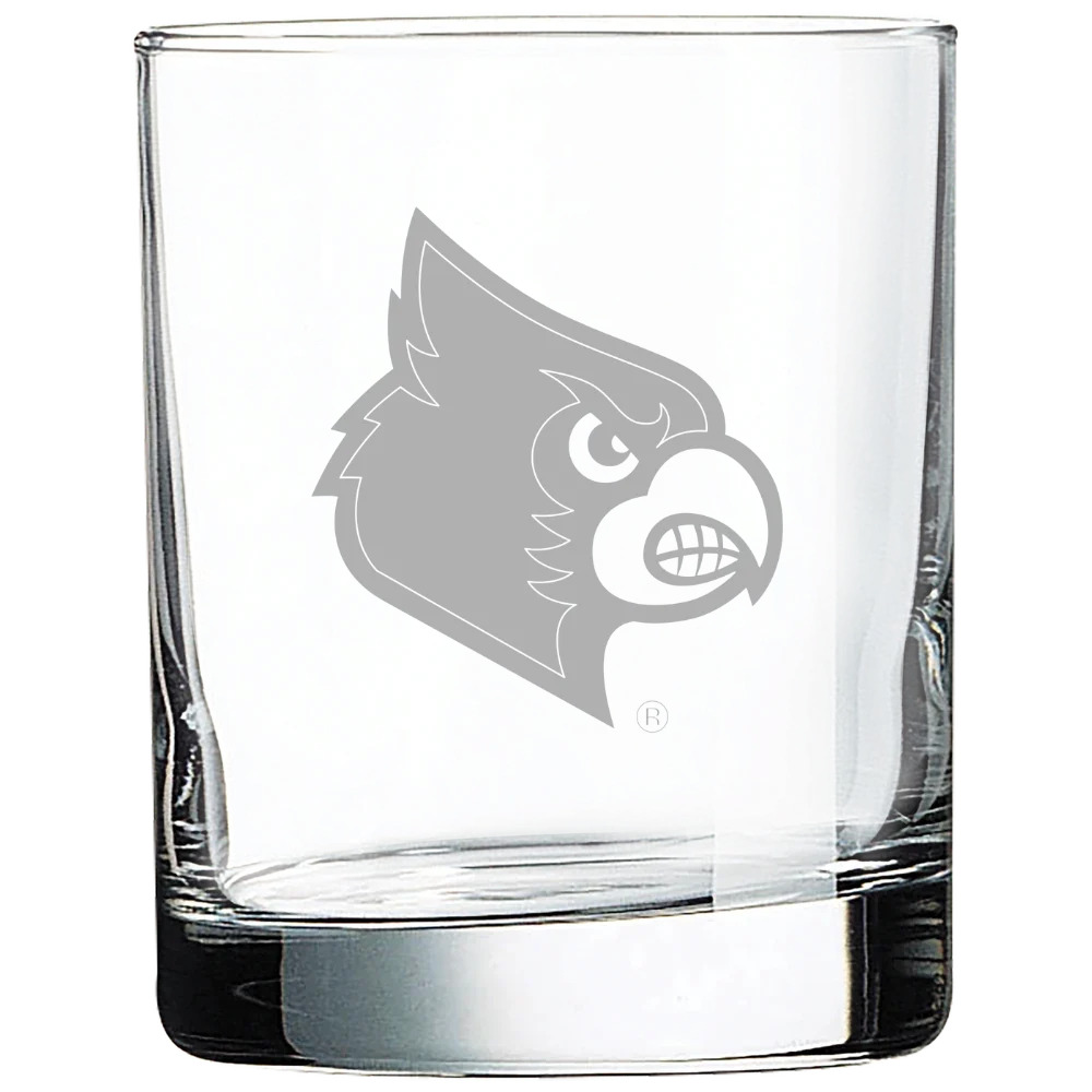 University of Louisville Polar Camel 10 1/2 oz. On The Rocks Glass