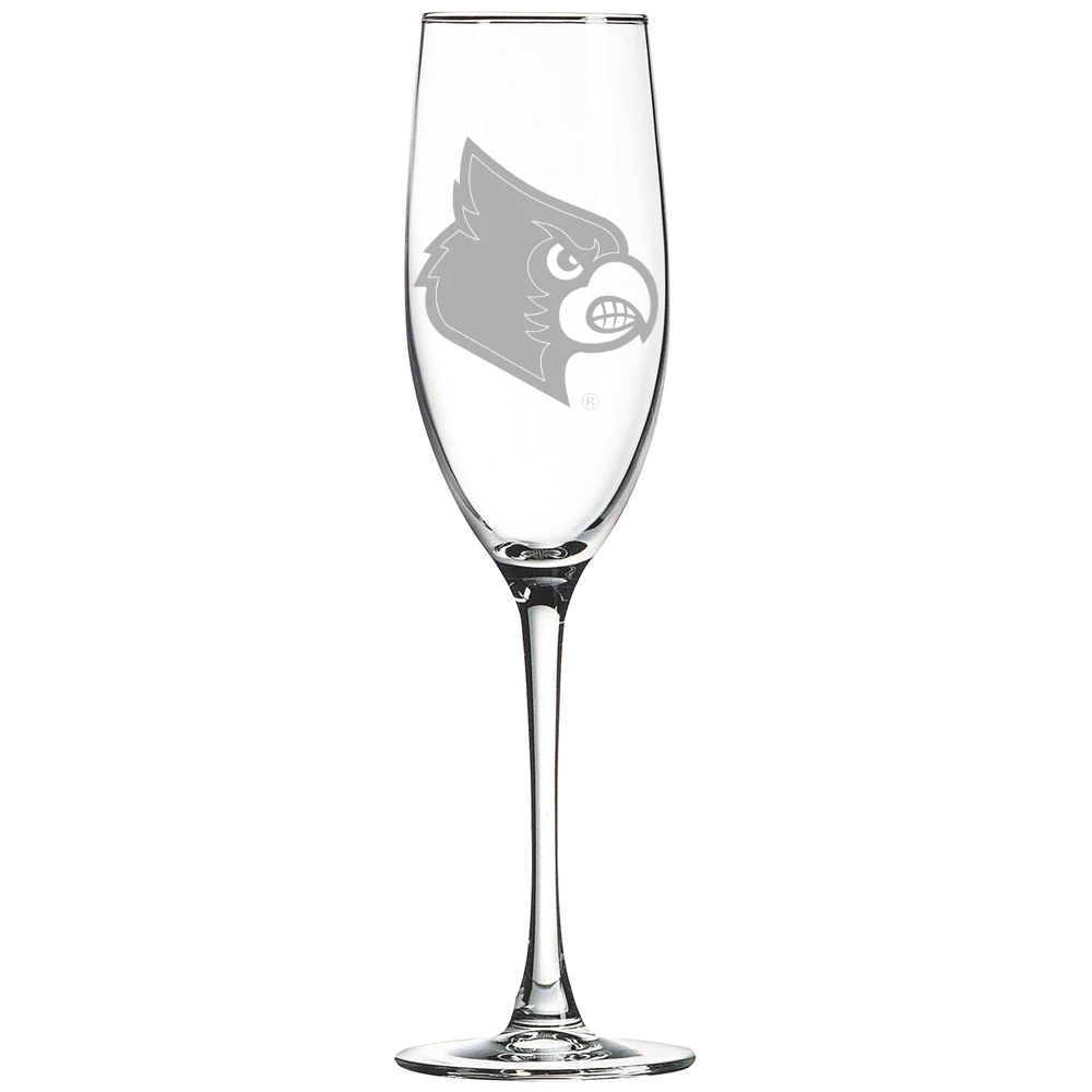 University of Louisville Polar Camel 8 oz. Champagne Flute