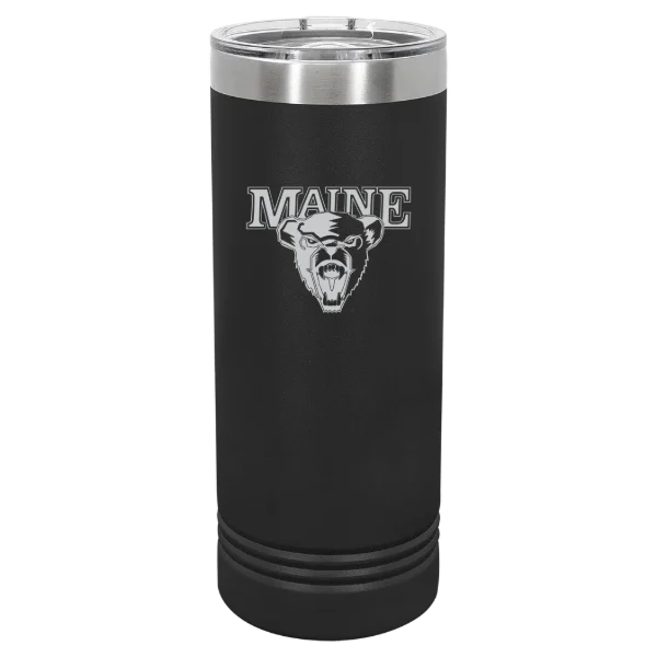 University of Maine Polar Camel 22 oz. Skinny Tumbler with Slider Lid