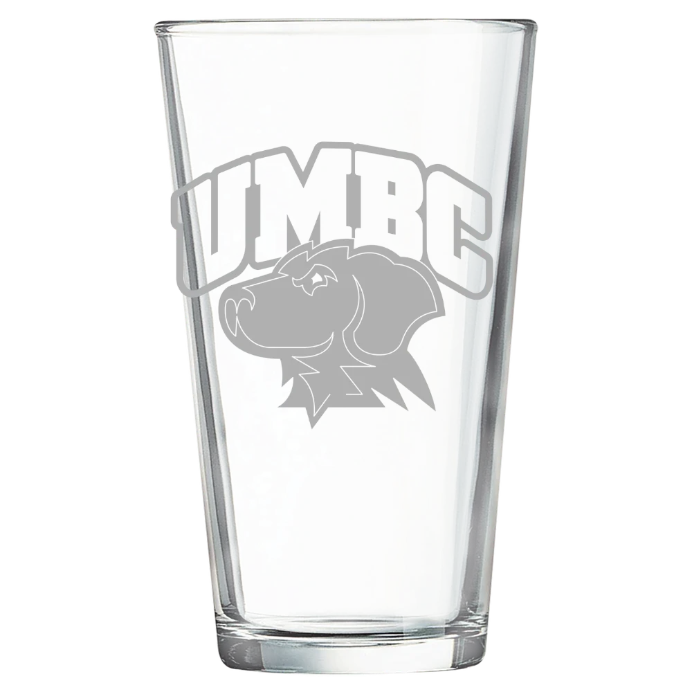 University of Maryland, Baltimore County Polar Camel 16 oz. Pint Mixing Glass