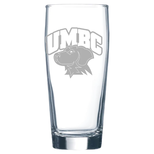 University of Maryland, Baltimore County Polar Camel 16 oz. Willi Becher Beer Glass