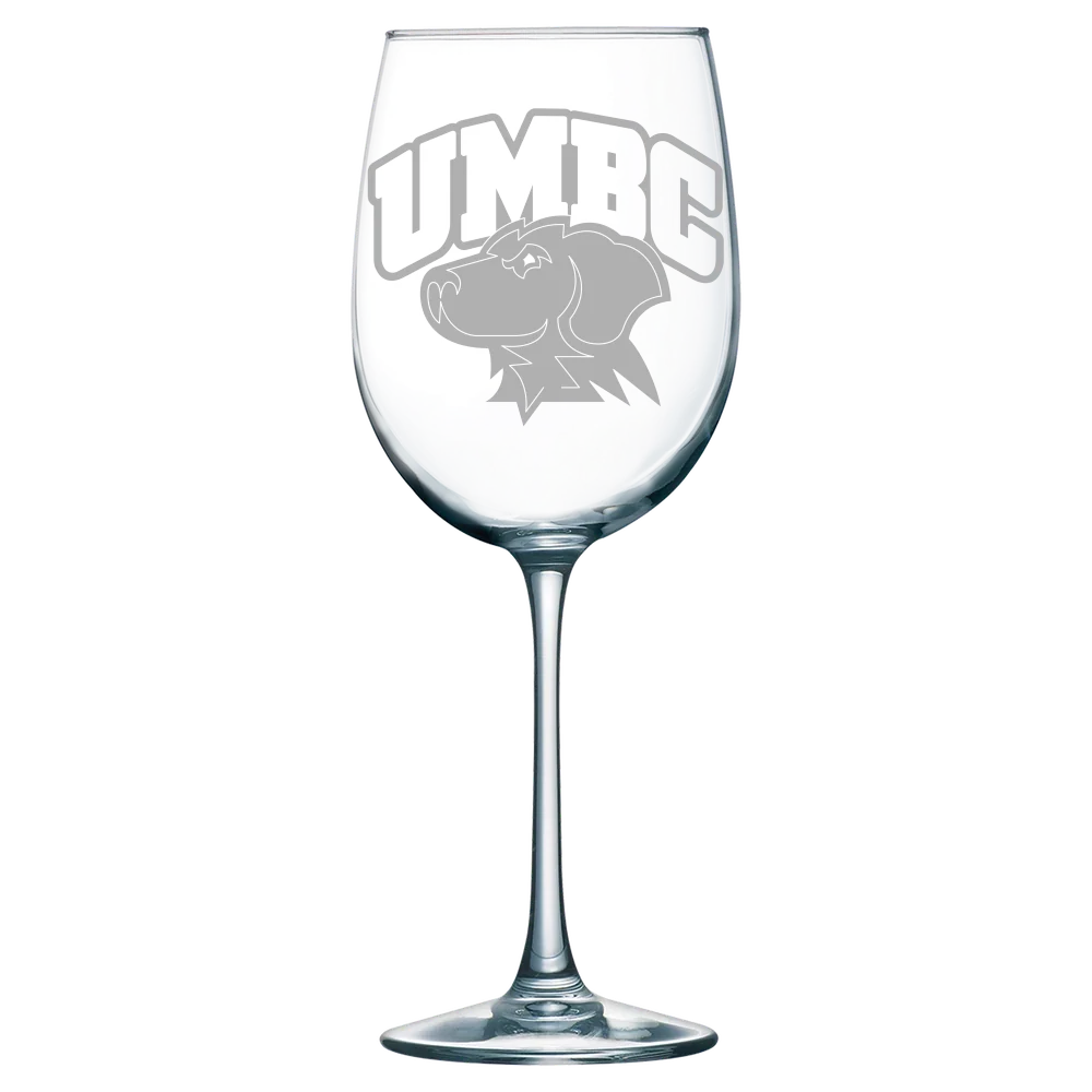 University of Maryland, Baltimore County Polar Camel 19 oz. Wine Glass